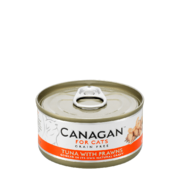 Canagan kat Canagan  Tuna with Prawns  blik 75 gr