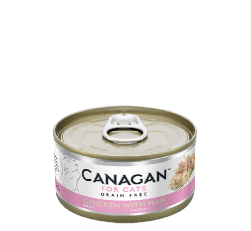 Canagan kat Canagan Chicken with Ham blik 75 gr