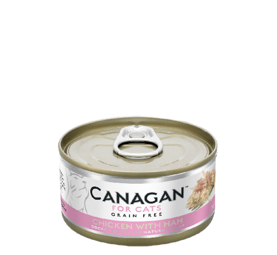 Canagan Chicken with Ham blik 75 gr