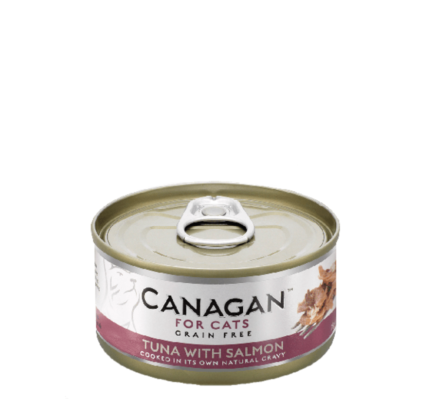 Canagan Tuna with Salmon blik 75 gr
