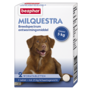 Beaphar Beaphar Milquestra hond (5 tot 50 kg) 2 tabl