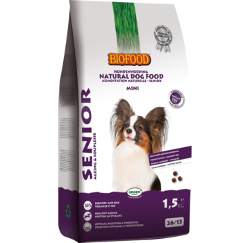 Biofood Biofood senior mini 1,5 kg