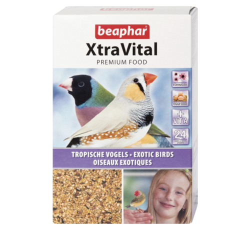 Beaphar Beaphar Xtravital tropische vogel 500 gr