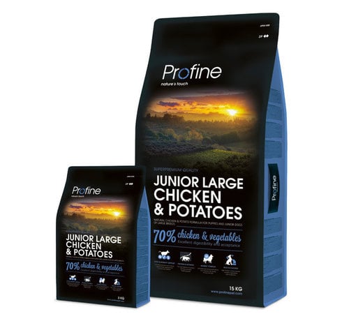 Profine Profine droog jun lrg kip/aardappel 12 kg