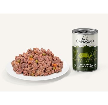 Canagan Canagan Chicken & Wild Boar blikvoeding 400 gram