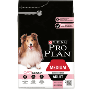 Pro Plan Pro Plan adult medium sensitive skin 3 kg