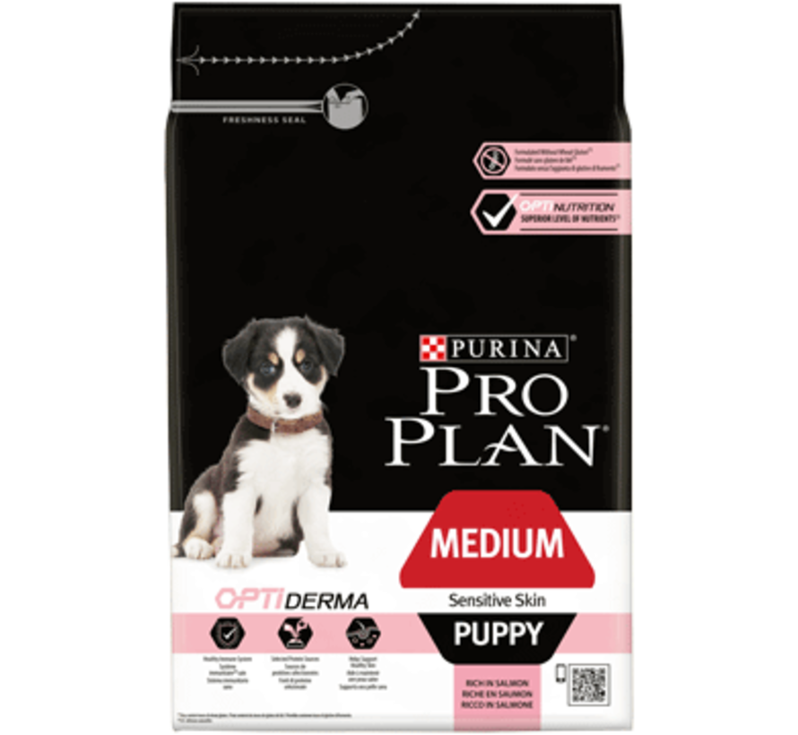 Pro Plan puppy medium sensitive skin 3 kg