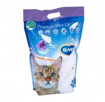 Premium silica kattenbakvulling lavendel 5l