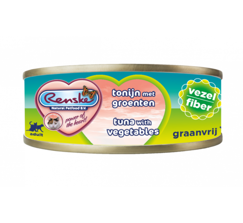 Renske Renske vers kat vezel tonijn groente 70 gr