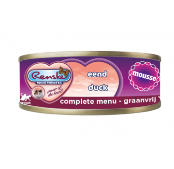 Renske Renske vers kat mousse eend 70 gr