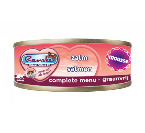 Renske Renske vers kat mousse zalm 70 gr