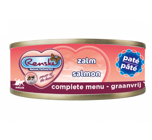 Renske Renske vers kat paté zalm 70 gr