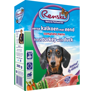 Renske Renske vers hond adult kalkoen eend 395 gr