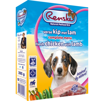 Renske Renske vers hond puppy junior kip lam 395 gr