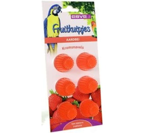 ESVE Fruitkuipjes Aardbei 6 st