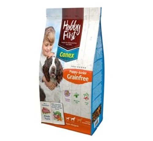 Hobby First Canex Hobby First Canex puppy/junior grainfree 12 kg