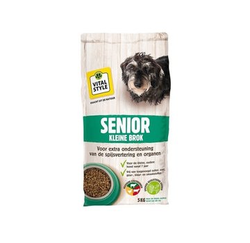 Vitalstyle VITALstyle hond senior kleine brok 5 kg