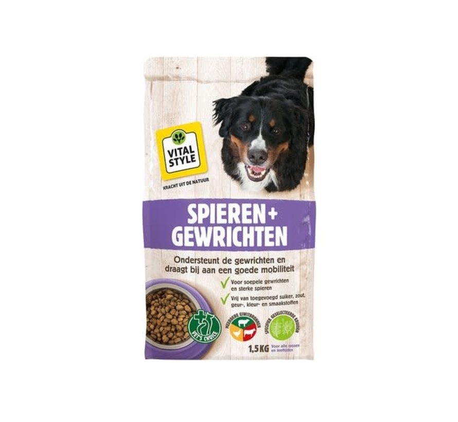 VITALstyle hond spieren en gewrichten 1,5 kg