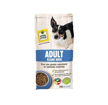 Vitalstyle VITALstyle hond adult kleine brok 5 kg