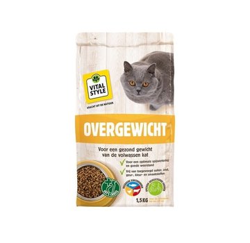 Vitalstyle VITALstyle kat overgewicht 1,5 kg