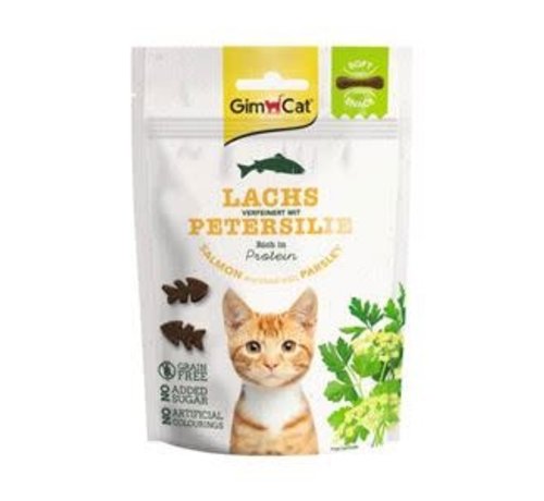 GimCat GimCat Soft Snack Zalm & Peterselie 60 gr