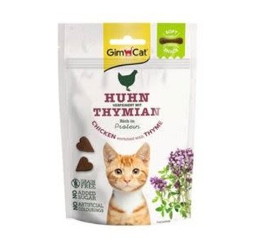 GimCat GimCat Soft Snack Kip & Tijm 60 gr