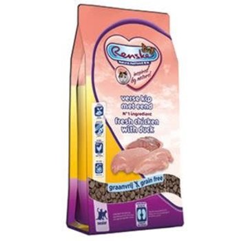 Renske Renske Super Premium droog kat senior kip&eend 1,5 kg