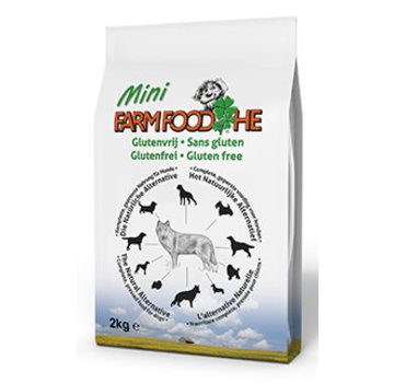 Farm Food Farm Food HE Glutenvrij Mini 2 kg