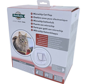 PETSAFE Petsafe kattendeur  microchip wit ppa19-16145