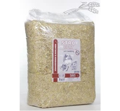 Tijssen Stro Soft Bedding Gehakseld 20 ltr