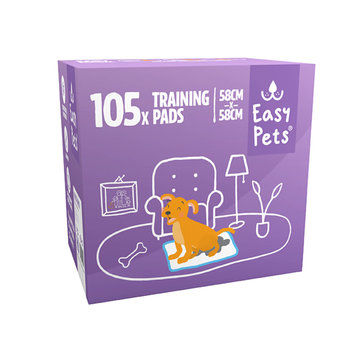 EasyPets Easypets puppy training pads 58x58 cm 105 st