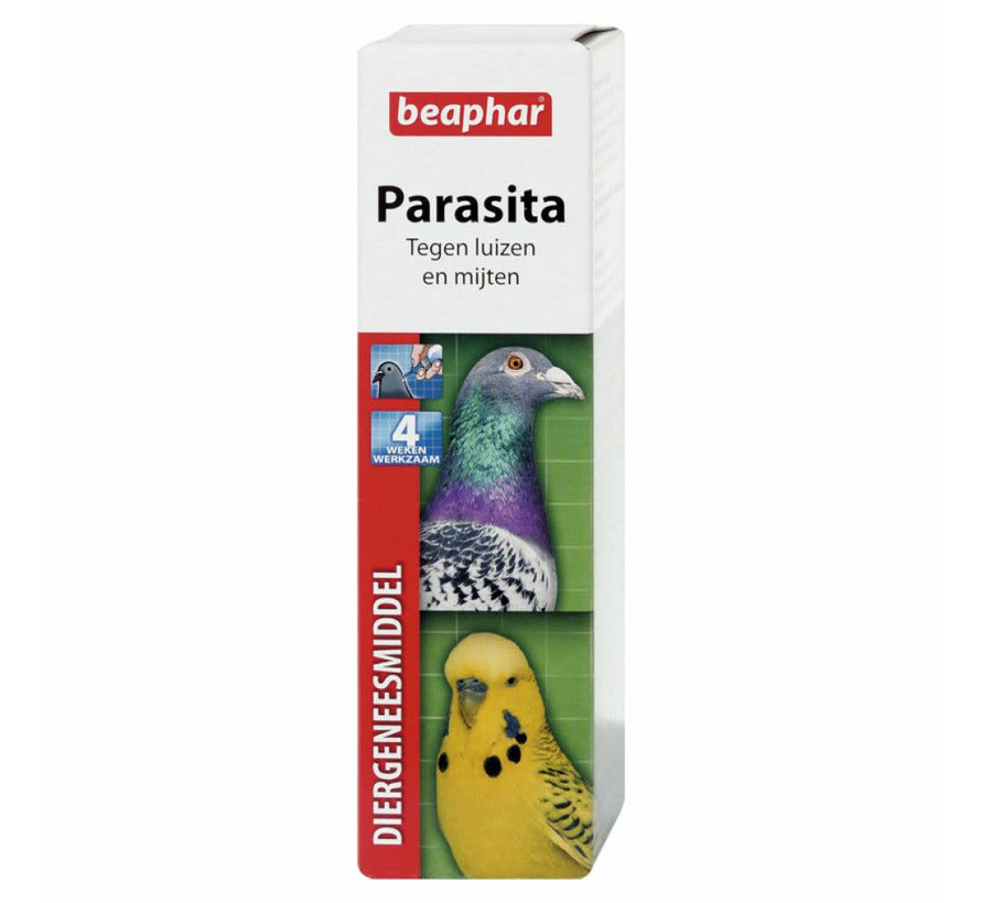 Beaphar parasita duiven volierevogels 50 ml