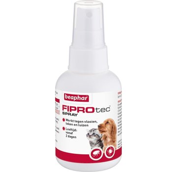 Beaphar Beaphar Fiprotec spray hond/kat 100ml