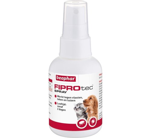 Beaphar Beaphar Fiprotec spray hond/kat 100ml