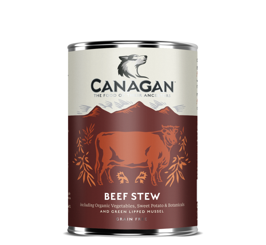 Canagan Beef  Stew blikvoeding 400 gram