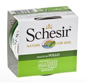 Schesir Dog Jelly Chicken Fillets 150 gr