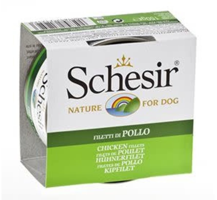 Schesir Dog Jelly Chicken Fillets 150 gr