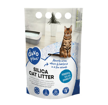 Duvo+ Premium silica kattenbakvulling 5L