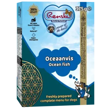 Renske Renske Vers - Tetrapack 375 g - Hondenvoer - Oceaanvis