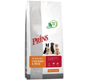 Prins Prins Fit-Selection Kip en Rijst 14 kg