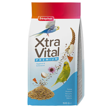 Beaphar Beaphar xtravital parkiet 500 gr