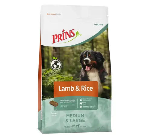 Prins Prins ProCare Lamb & Rice 12 kg