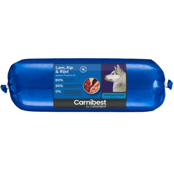 Carnibest Carnibest Lam, Kip & Rijst 500 gram