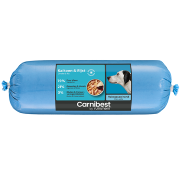 Carnibest Carnibest  Kalkoen & Rijst 500 gram