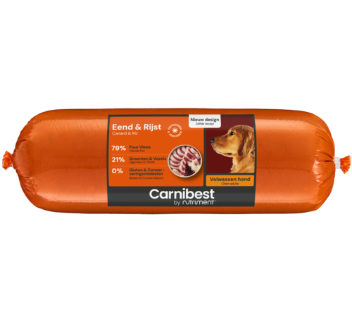 Carnibest Carnibest  Eend & Rijst 1 kg