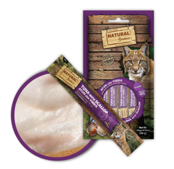 Natural Greatness Natural Greatness Creamy Tuna With Scallop 4 x14 gr