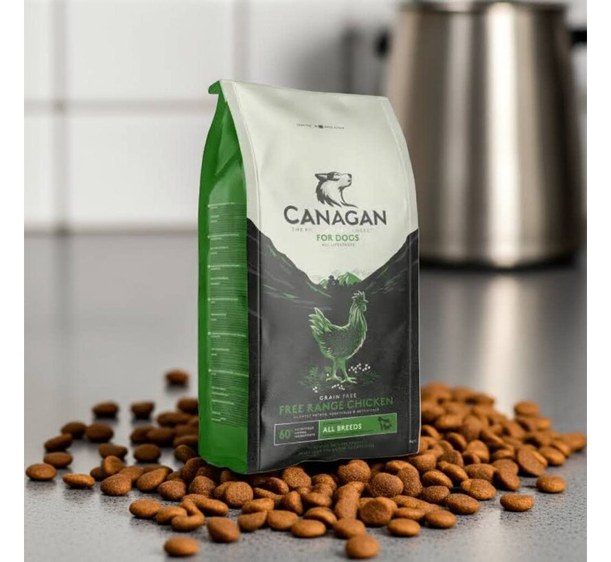 Canagan Free Range chicken  all breed 12 kg