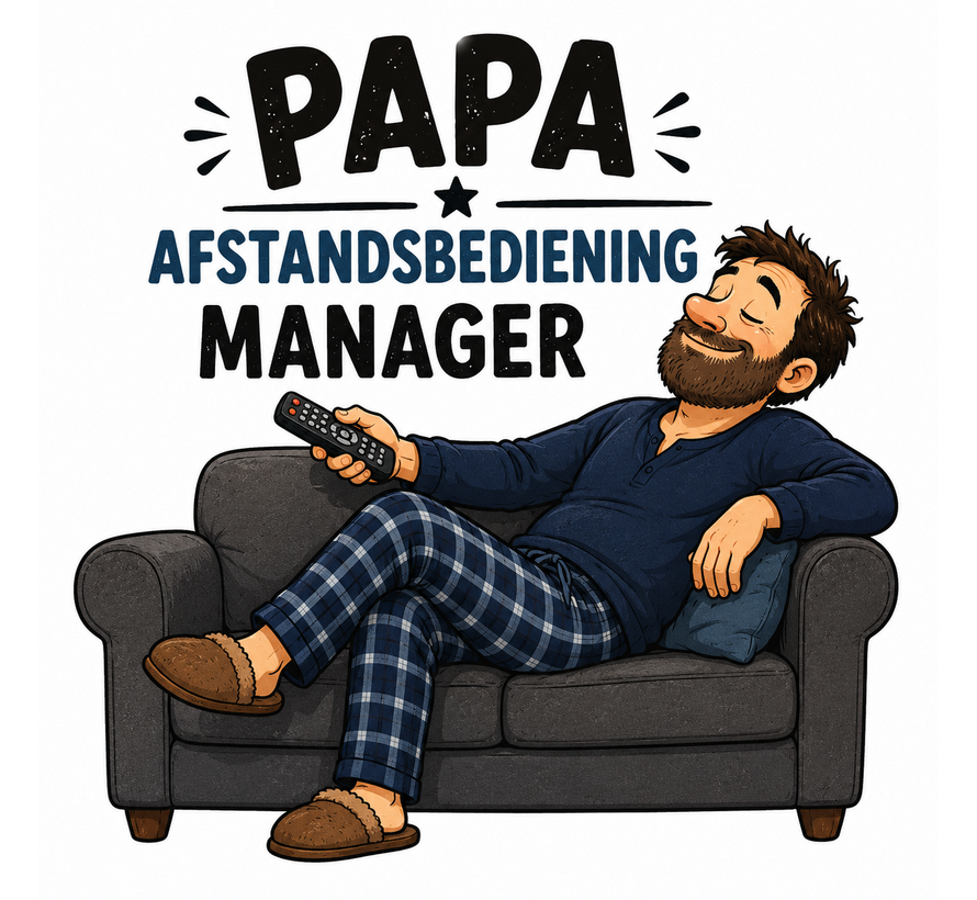 Vaderdag mok afstandbediening manager
