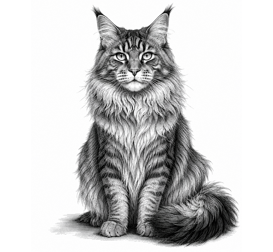 Maine Coon mok