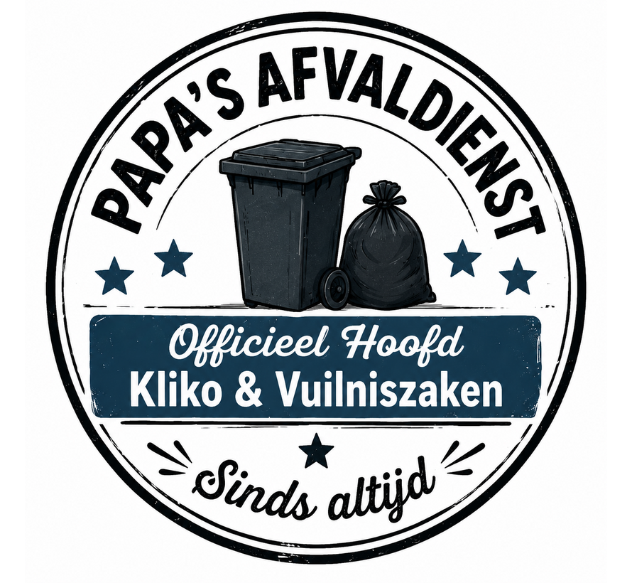 vader afval held
